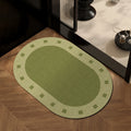 Decorative Oval Area Mat | Kelmera
