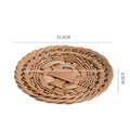 Decorative Oval Woven Tray | Kelmera