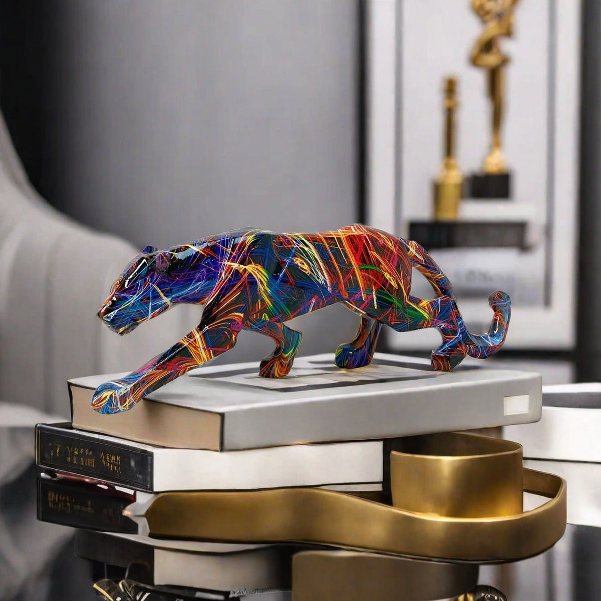 Decorative Panther Sculpture | Kelmera
