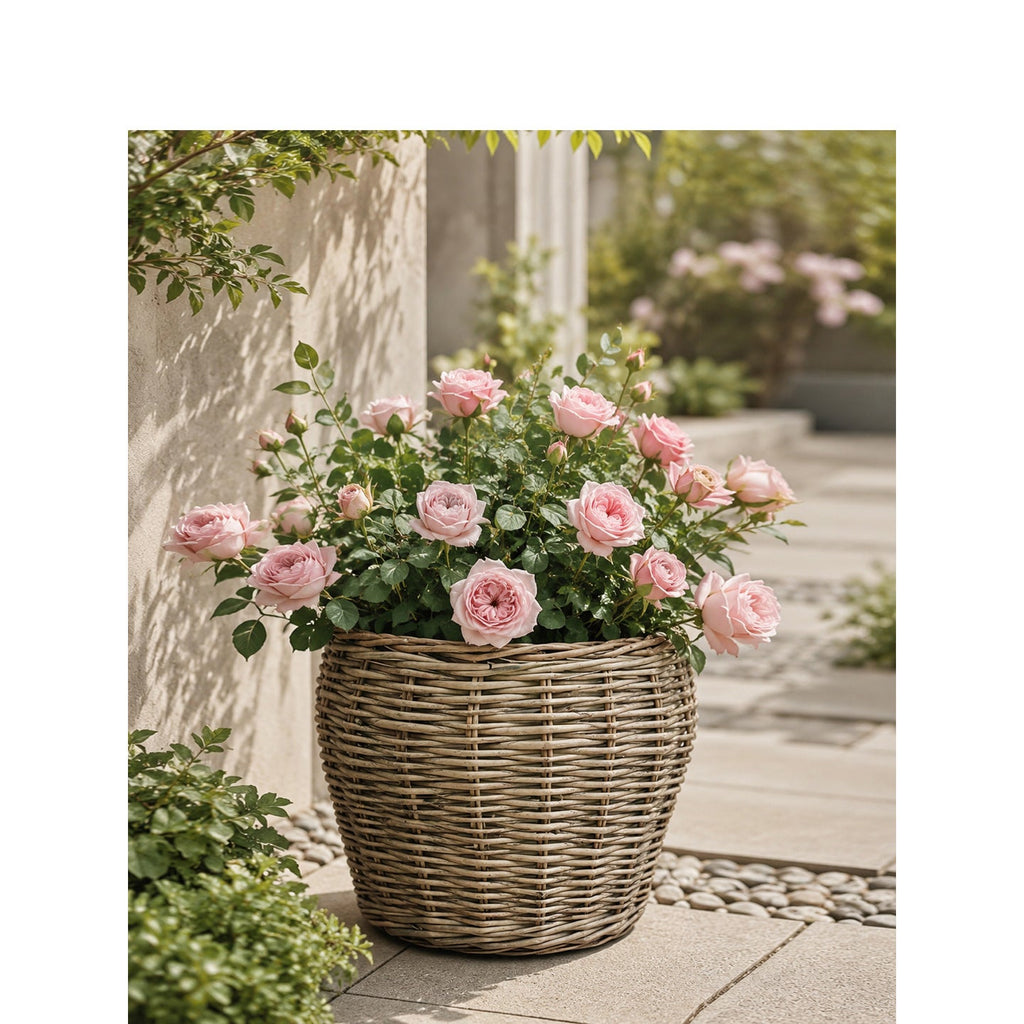 Decorative Plant Basket with Plastic Inner Bag | Kelmera