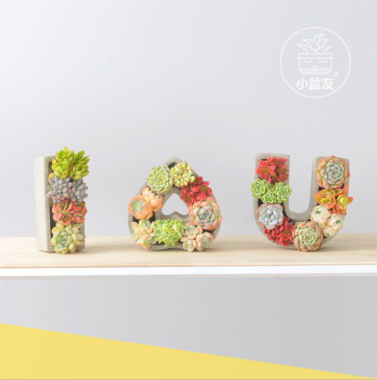 Decorative Plant Pot Light Grey | Kelmera