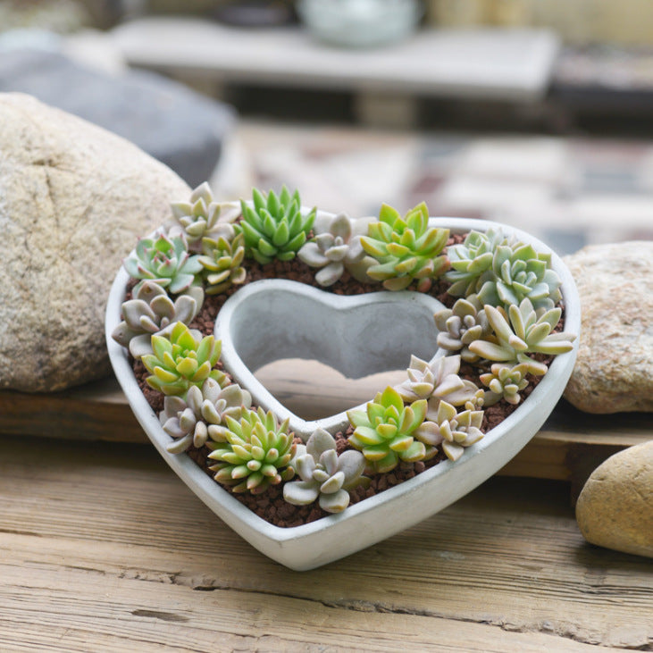 Decorative Plant Pot Light Grey | Kelmera