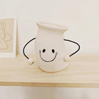 Decorative Plant Pot White Green | Kelmera