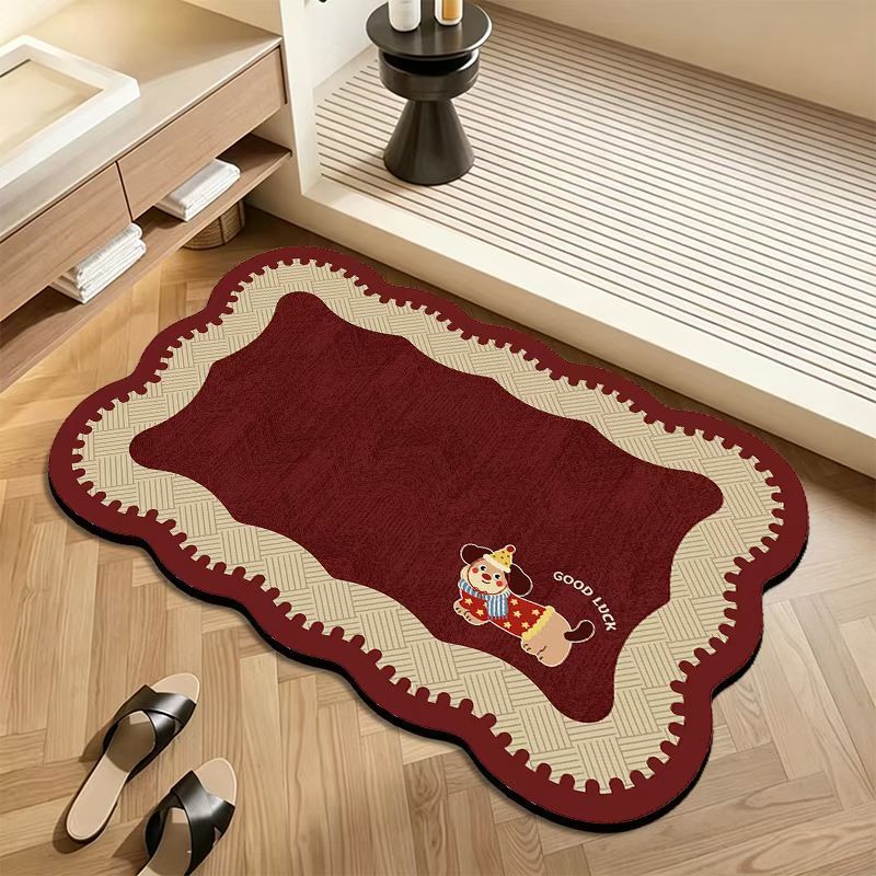Decorative Plush Bath Mat | Kelmera