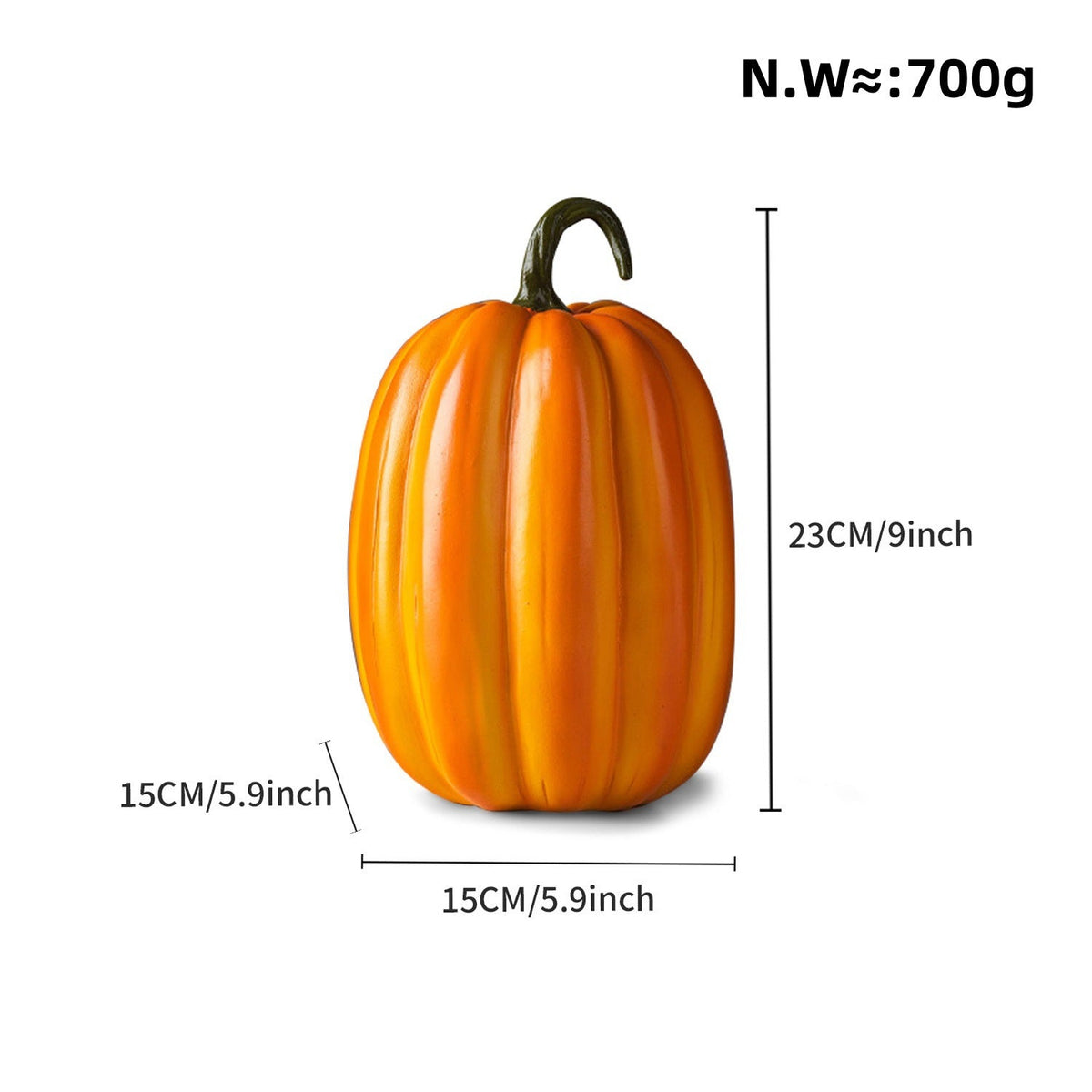Decorative Pumpkin Figure as Autumn Probe | Kelmera