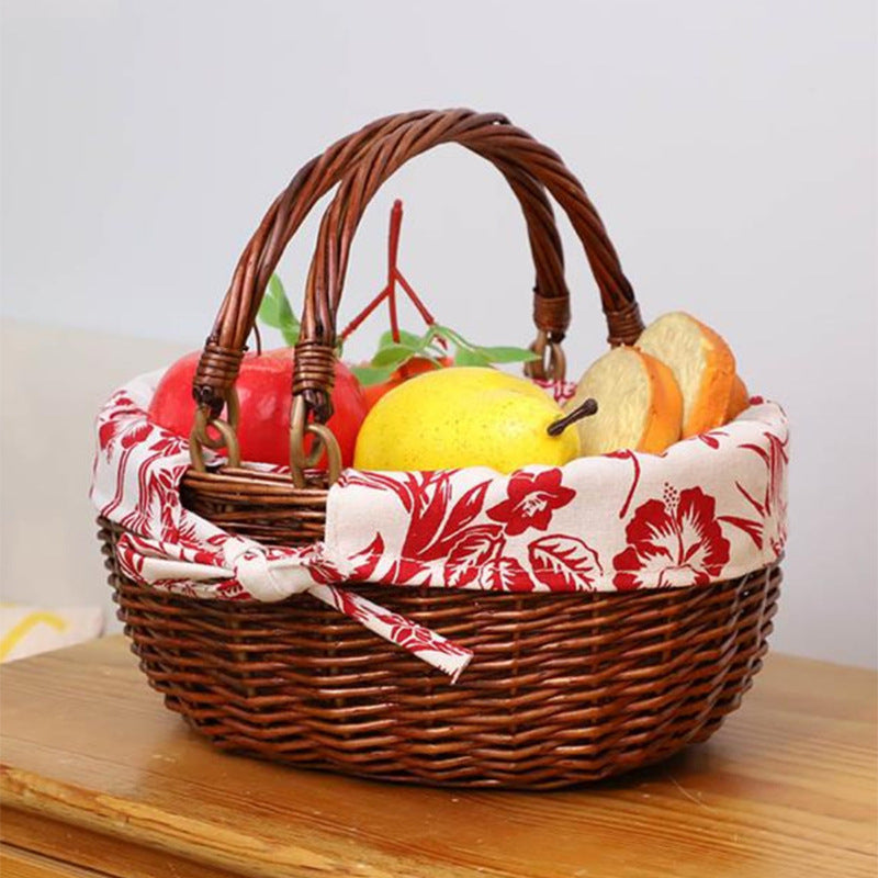 Decorative Rattan Basket | Kelmera