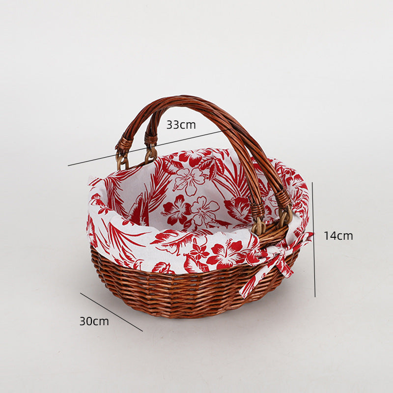 Decorative Rattan Basket | Kelmera