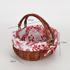 Decorative Rattan Basket | Kelmera