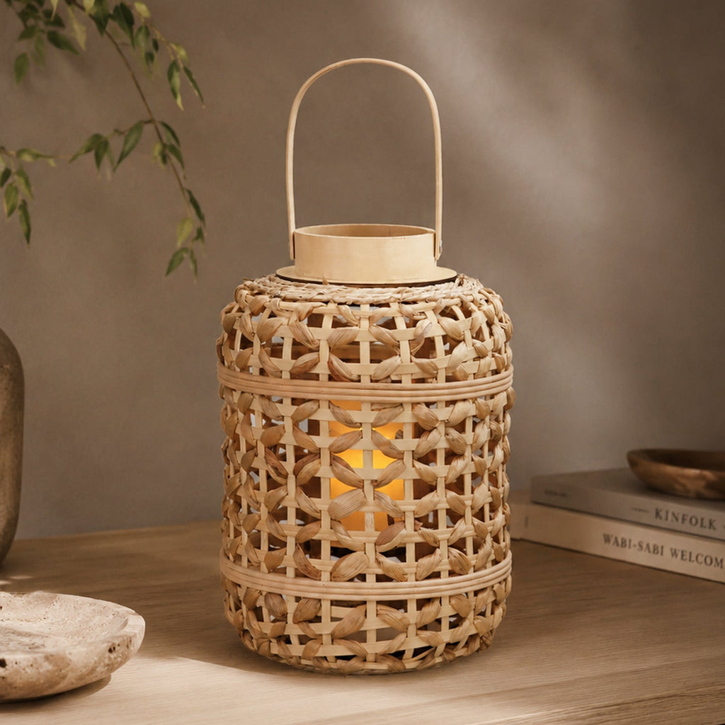 Decorative Rattan Lantern | Kelmera