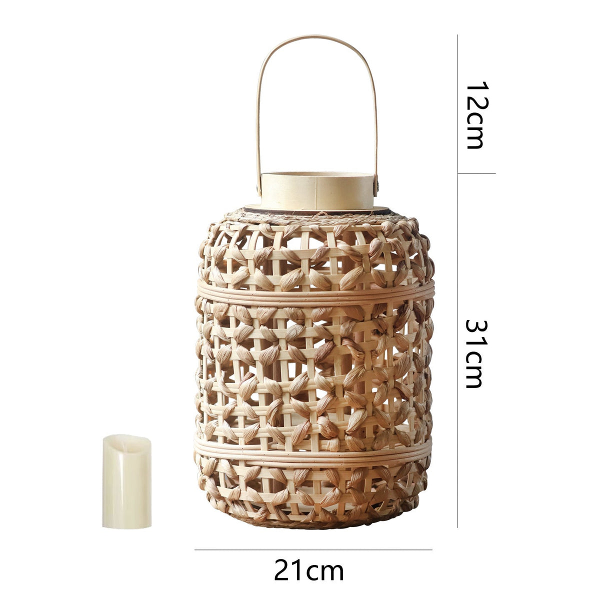 Decorative Rattan Lantern | Kelmera