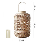 Decorative Rattan Lantern | Kelmera