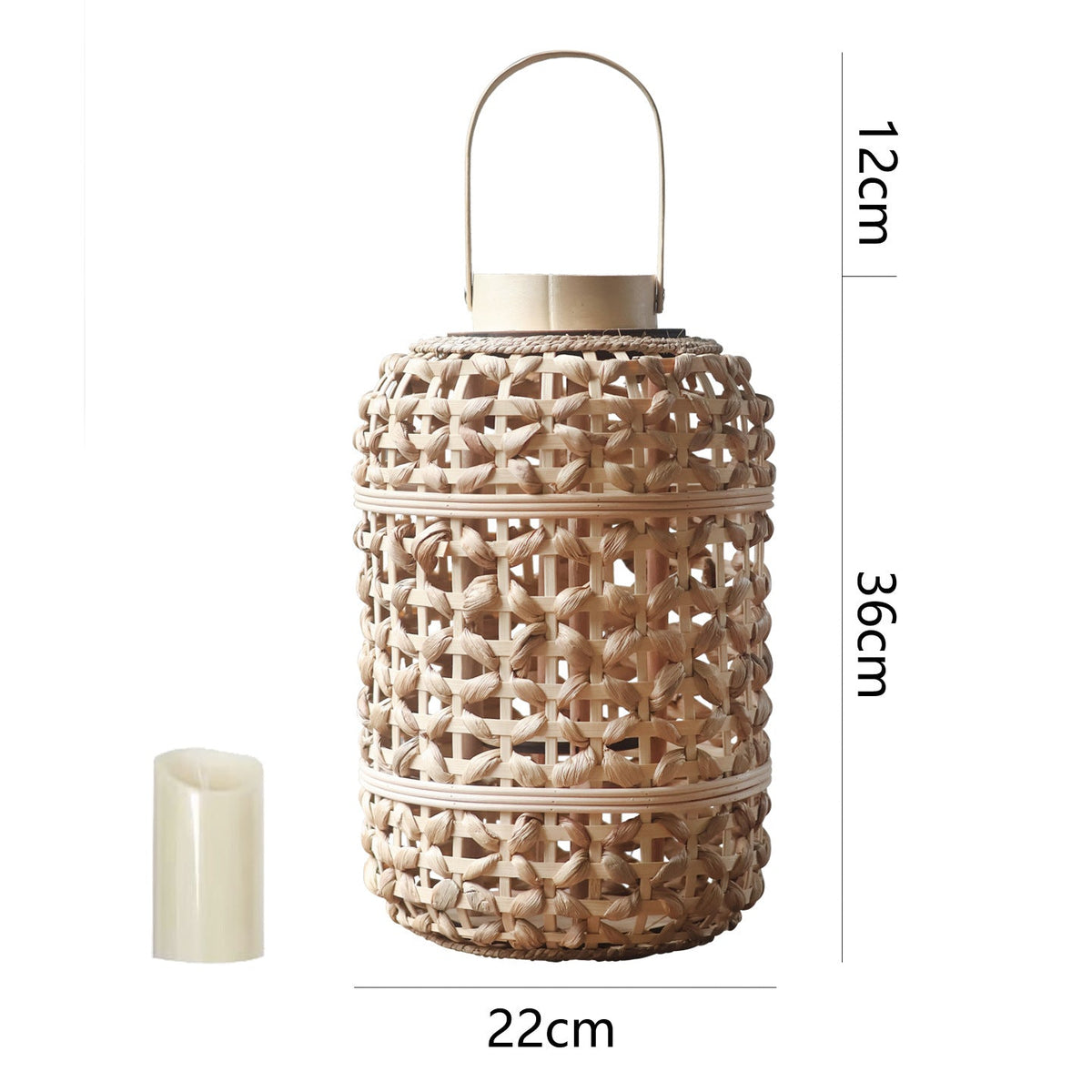 Decorative Rattan Lantern | Kelmera