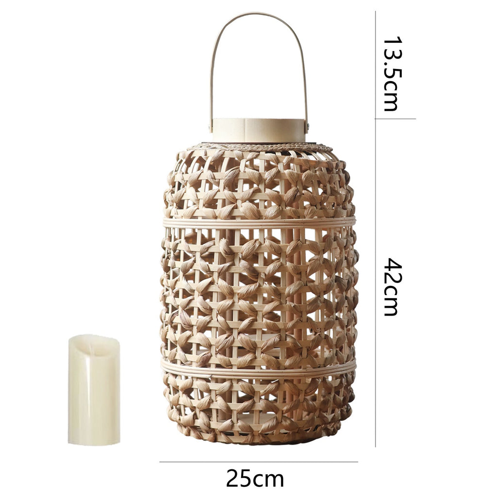 Decorative Rattan Lantern | Kelmera