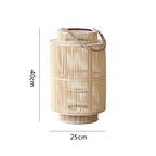 Decorative Rattan Lantern Nature Large | Kelmera