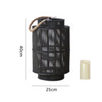 Decorative Rattan Lantern Nature Large | Kelmera