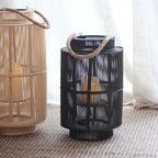 Decorative Rattan Lantern Nature Large | Kelmera