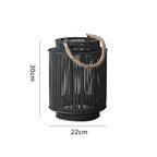Decorative Rattan Lantern Nature Large | Kelmera