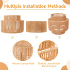 Decorative Rattan Storage Basket | Kelmera