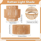 Decorative Rattan Storage Basket | Kelmera