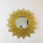 Decorative Round Floral Wall Mirror | Kelmera