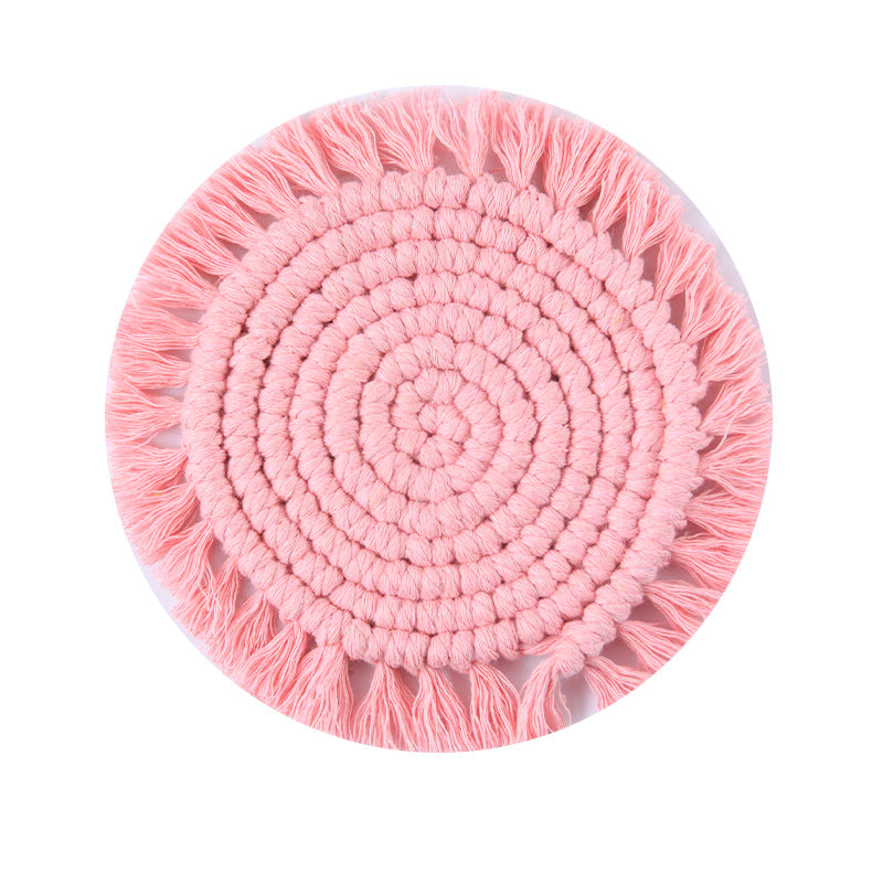 Decorative Round Macrame Trivet | Kelmera