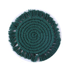 Decorative Round Macrame Trivet | Kelmera