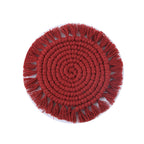 Decorative Round Macrame Trivet | Kelmera