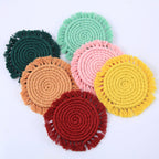 Decorative Round Macrame Trivet | Kelmera