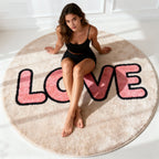 Decorative Round Rug | Kelmera