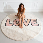 Decorative Round Rug | Kelmera