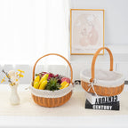 Decorative Round Woven Basket | Kelmera