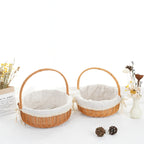 Decorative Round Woven Basket | Kelmera
