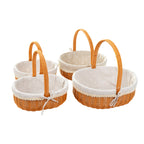 Decorative Round Woven Basket | Kelmera