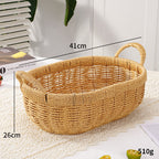 Decorative Round Woven Storage Basket | Kelmera