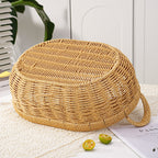 Decorative Round Woven Storage Basket | Kelmera