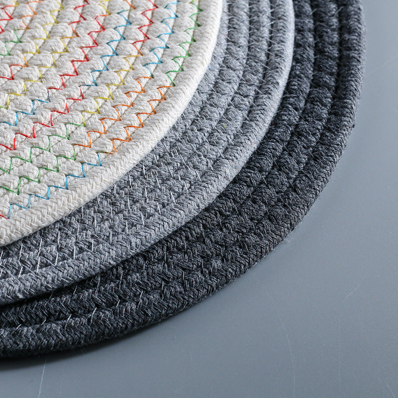 Decorative Rug Gray Black | Kelmera