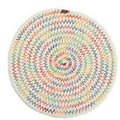 Decorative Rug Gray Black | Kelmera