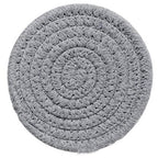 Decorative Rug Gray Black | Kelmera