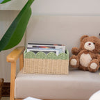 Decorative Scalloped Storage Basket | Kelmera