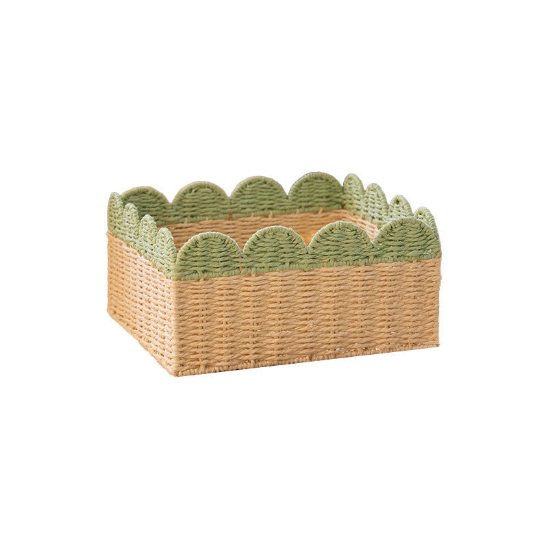 Decorative Scalloped Storage Basket | Kelmera