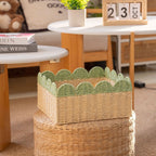 Decorative Scalloped Storage Basket | Kelmera