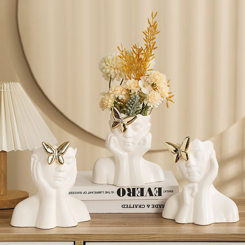 Decorative Sculpture Gold Silver | Kelmera