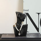 Decorative Sculpture White Black | Kelmera