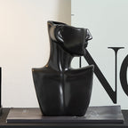 Decorative Sculpture White Black | Kelmera