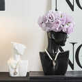 Decorative Sculpture White Black | Kelmera