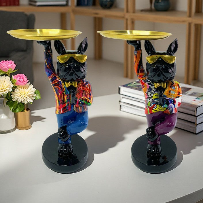 Decorative Sculpture with Tray | Kelmera