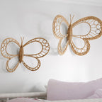 Decorative Serving Plate made of Rattan | Kelmera