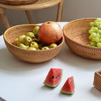 Decorative Serving Plate made of Woven Natural Material | Kelmera