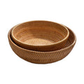 Decorative Serving Plate made of Woven Natural Material | Kelmera