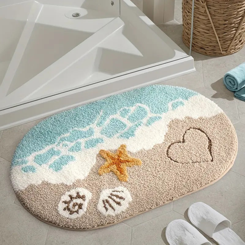 Decorative Shower Bath Mat | Kelmera